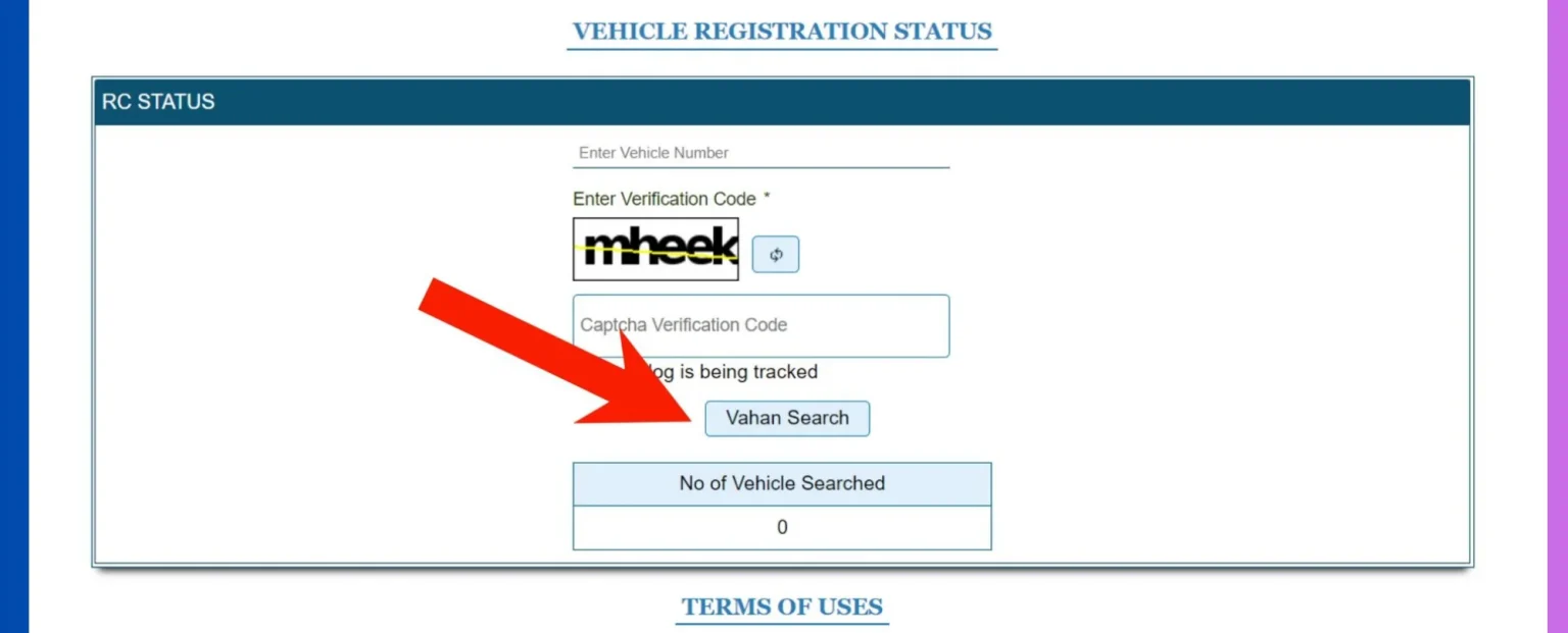 Vehicle Owner Details by Vehicle Number