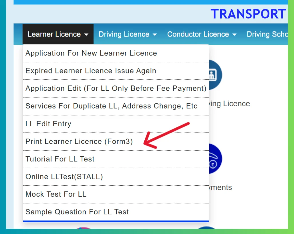 Learner Licence Download